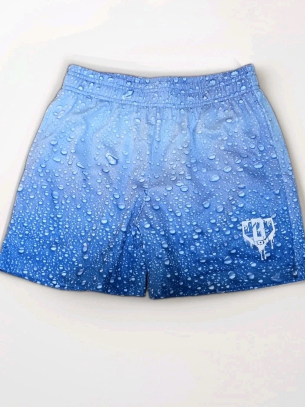 Baseball Lifestyle rain delay droplet shorts youth medium
